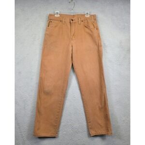 Dickies Carpanter Pants Men 33x32 Brown Canvas Heavyduty Rugged Utility Workwear